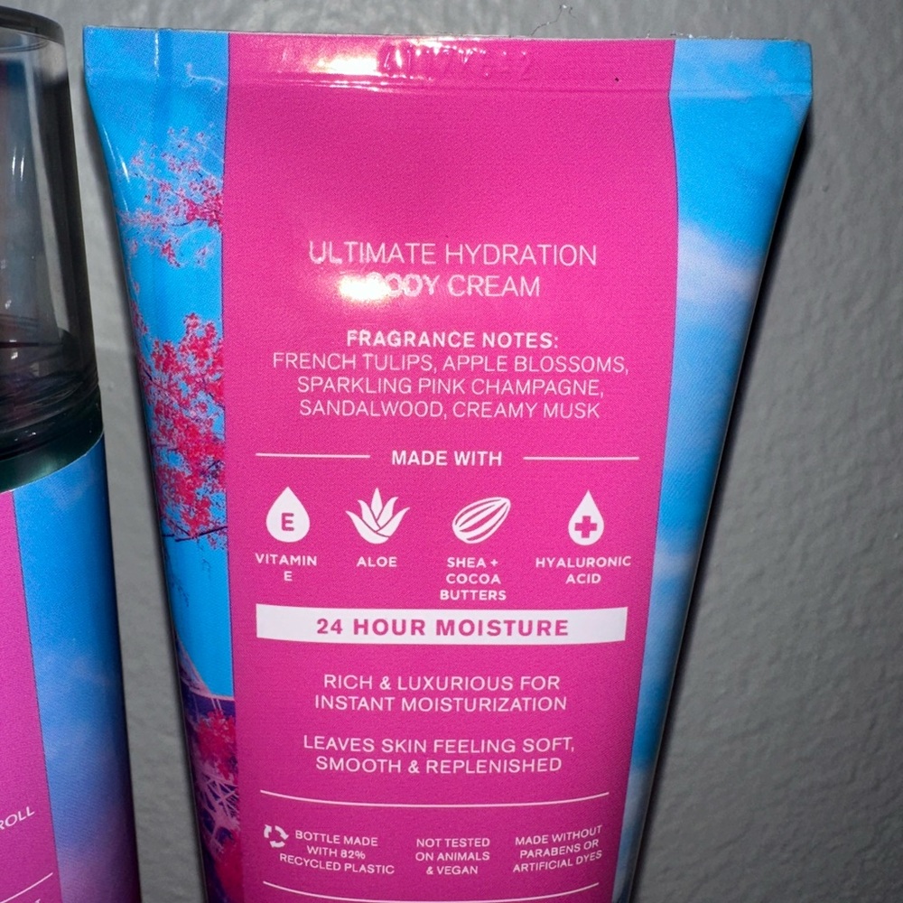 Bath & Body Works “Paris Amour” full size body cream lotion body mist - Picture 4 of 4